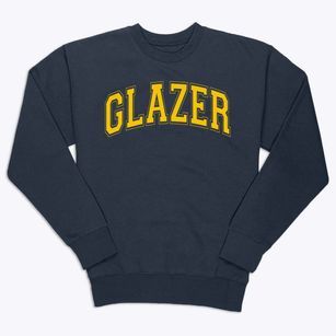 Glazer Elementary School Varsity Arch Premium Crewneck Sweatshirt