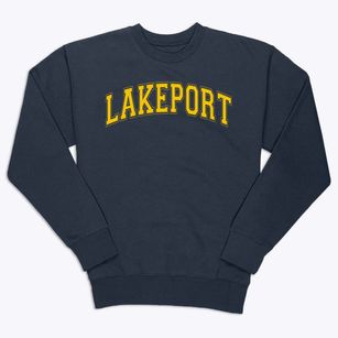 Lakeport Elementary School Varsity Arch Premium Crewneck Sweatshirt