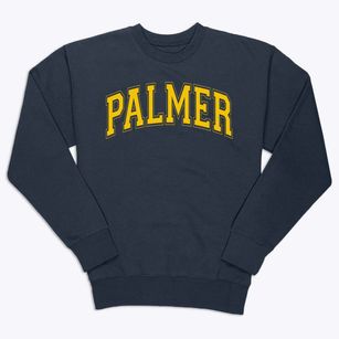 Palmer Elementary School Varsity Arch Premium Crewneck Sweatshirt