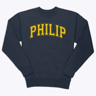 Ps 261 Philip Livingston Varsity Arch Premium Crewneck Sweatshirt