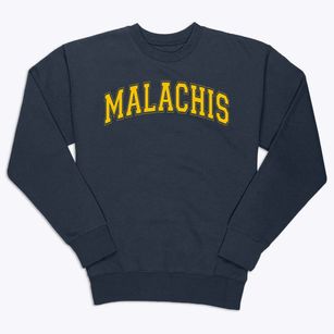Malachis School Varsity Arch Premium Crewneck Sweatshirt
