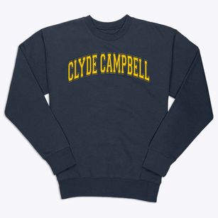 Clyde Campbell Elementary School Varsity Arch Premium Crewneck Sweatshirt