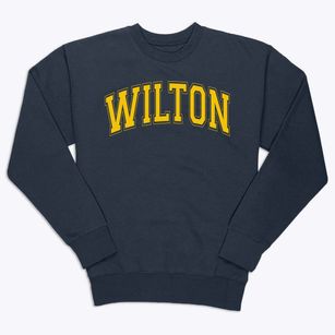 Wilton Elementary School Varsity Arch Premium Crewneck Sweatshirt