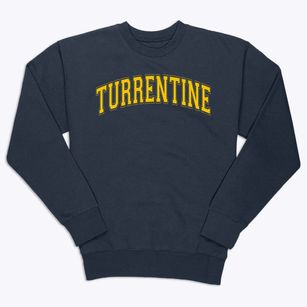 Turrentine Middle School Varsity Arch Premium Crewneck Sweatshirt