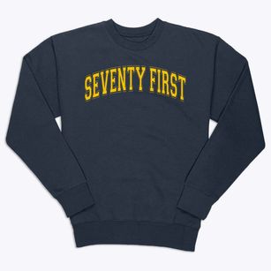 Seventy First High School Varsity Arch Premium Crewneck Sweatshirt