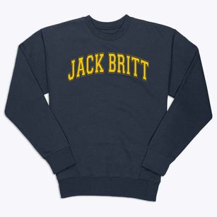 Jack Britt High School Varsity Arch Premium Crewneck Sweatshirt
