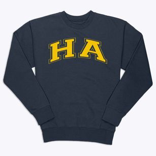 Ha Prep Academy Varsity Arch Premium Crewneck Sweatshirt