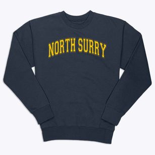 North Surry High School Varsity Arch Premium Crewneck Sweatshirt