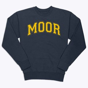 Moor Square Museum Magnet School Varsity Arch Premium Crewneck Sweatshirt