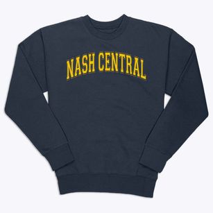 Nash Central High School Varsity Arch Premium Crewneck Sweatshirt