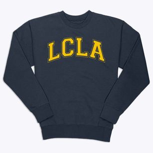 Lenoir County Learning Academy Varsity Arch Premium Crewneck Sweatshirt