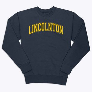 Lincolnton High School Varsity Arch Premium Crewneck Sweatshirt