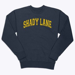 Shady Lane Elementary School Varsity Arch Premium Crewneck Sweatshirt