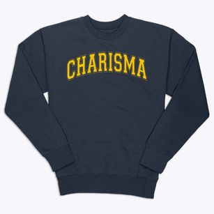 Charisma Academy Varsity Arch Premium Crewneck Sweatshirt