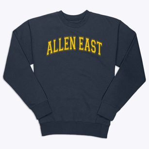 Allen East Middle School Varsity Arch Premium Crewneck Sweatshirt