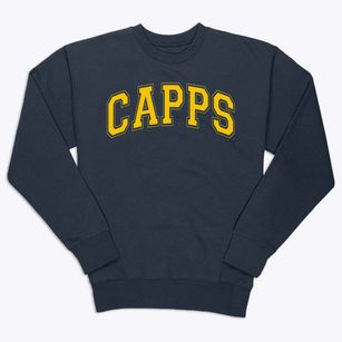 Capps Middle School Varsity Arch Premium Crewneck Sweatshirt