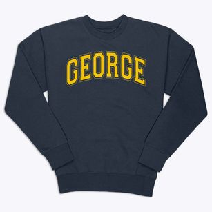 George Early Childhood Center Varsity Arch Premium Crewneck Sweatshirt