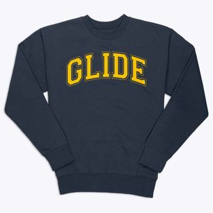 Glide Elementary School Varsity Arch Premium Crewneck Sweatshirt