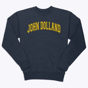 John Dolland Elementary School Varsity Arch Premium Crewneck Sweatshirt