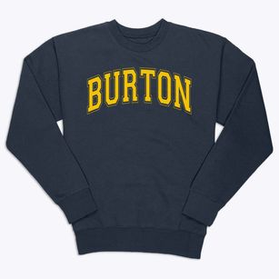 Burton Elementary School Varsity Arch Premium Crewneck Sweatshirt