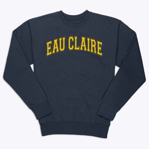 Eau Claire High School Varsity Arch Premium Crewneck Sweatshirt