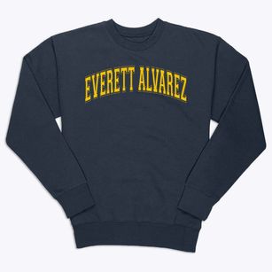 Everett Alvarez High School Varsity Arch Premium Crewneck Sweatshirt