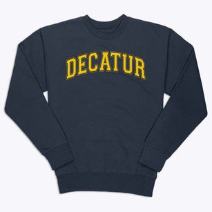 Decatur High School Varsity Arch Premium Crewneck Sweatshirt