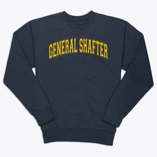 General Shafter Elementary School Varsity Arch Premium Crewneck Sweatshirt