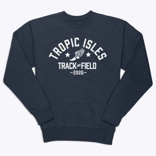 Tropic Isles Elementary School Track and Field Premium Crewneck Sweatshirt