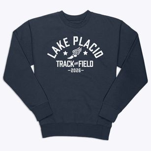 Lake Placid High School Track and Field Premium Crewneck Sweatshirt