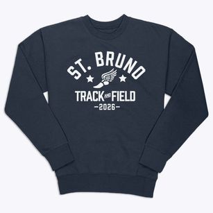 Saint Bruno Parish Track and Field Premium Crewneck Sweatshirt