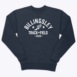 Billingsley High School Track and Field Premium Crewneck Sweatshirt