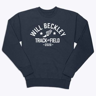 Will Beckley Elementary School Track and Field Premium Crewneck Sweatshirt