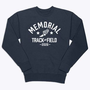 Memorial Middle School Track and Field Premium Crewneck Sweatshirt