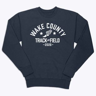 Wake County Academy Homeschool Track and Field Premium Crewneck Sweatshirt