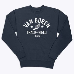 Van Buren High School Track and Field Premium Crewneck Sweatshirt