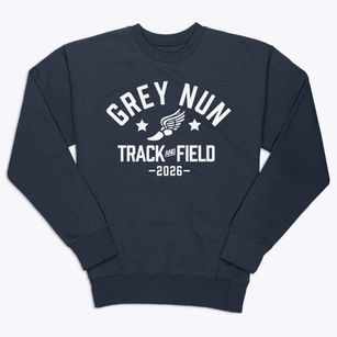 Grey Nun Academy Track and Field Premium Crewneck Sweatshirt