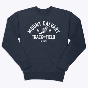 Mount Calvary Lutheran School Track and Field Premium Crewneck Sweatshirt