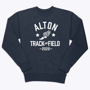 Alton Elementary School Track and Field Premium Crewneck Sweatshirt