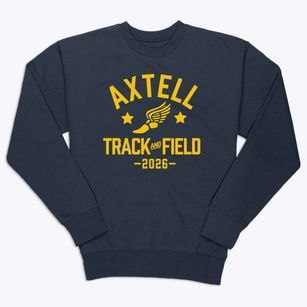 Axtell High School Track and Field Premium Crewneck Sweatshirt