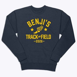 Benji's Academy Track and Field Premium Crewneck Sweatshirt