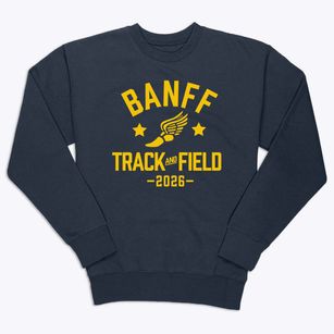 The Banff School Track and Field Premium Crewneck Sweatshirt