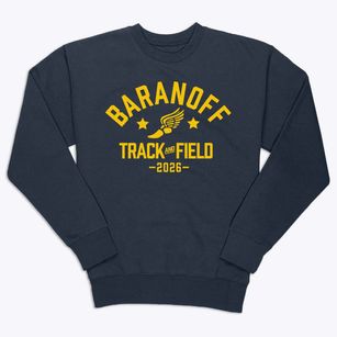 Baranoff Elementary School Track and Field Premium Crewneck Sweatshirt