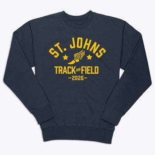 St. Johns Episcopal School Track and Field Premium Crewneck Sweatshirt