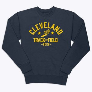 Cleveland Elementary School Track and Field Premium Crewneck Sweatshirt