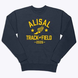 Alisal Elementary School Track and Field Premium Crewneck Sweatshirt