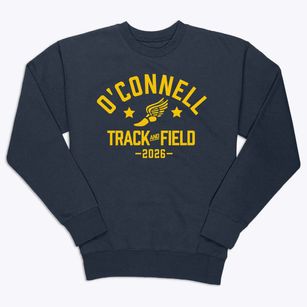 Bishop O'connell High School Track and Field Premium Crewneck Sweatshirt