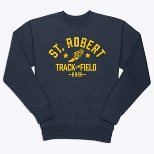 Saint Robert School Track and Field Premium Crewneck Sweatshirt