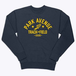 Park Avenue Elementary School Track and Field Premium Crewneck Sweatshirt
