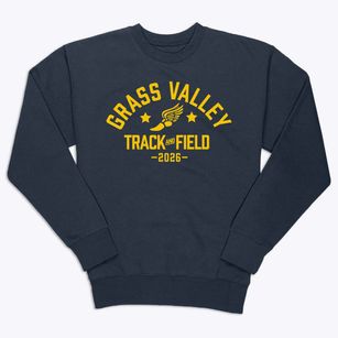 Grass Valley Charter School Track and Field Premium Crewneck Sweatshirt